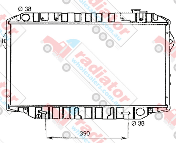 RW278341A Radiator